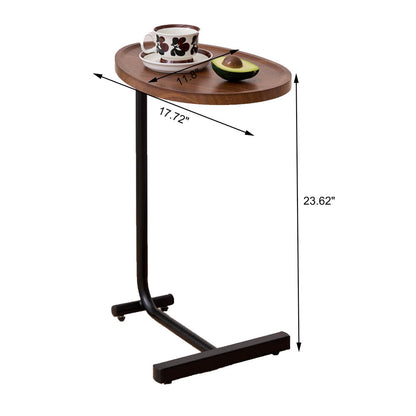 Oval-shaped Side Table, Set of 2