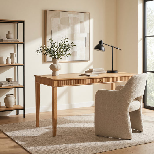 Prescott Fluted Writing Desk
