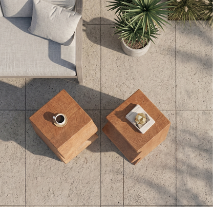 Rove Sculptural Accent Table, 2 Piece Set