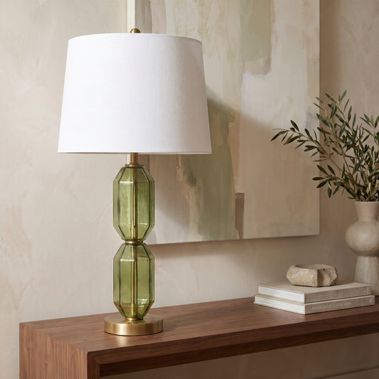 Siena Faceted Glass Table Lamp