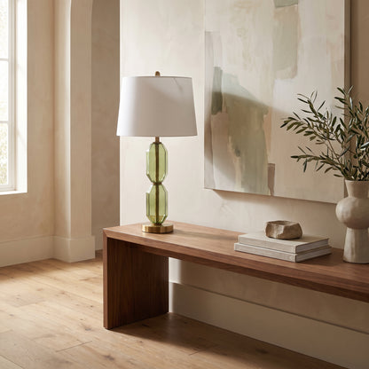 Siena Faceted Glass Table Lamp