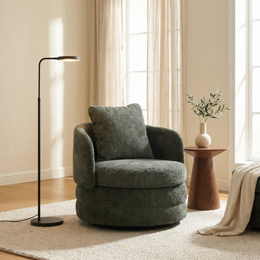 Solene Swivel Lounge Chair