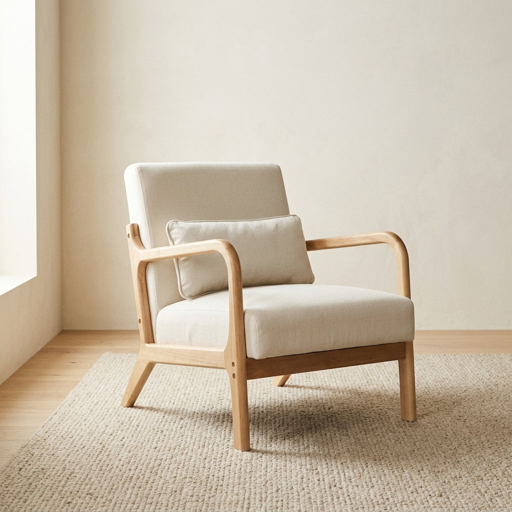 The Elias Chair in Natural Frame