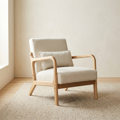 The Elias Chair in Natural Frame
