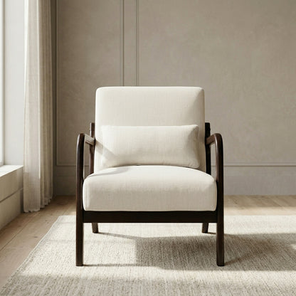 The Elias Chair in Walnut Frame