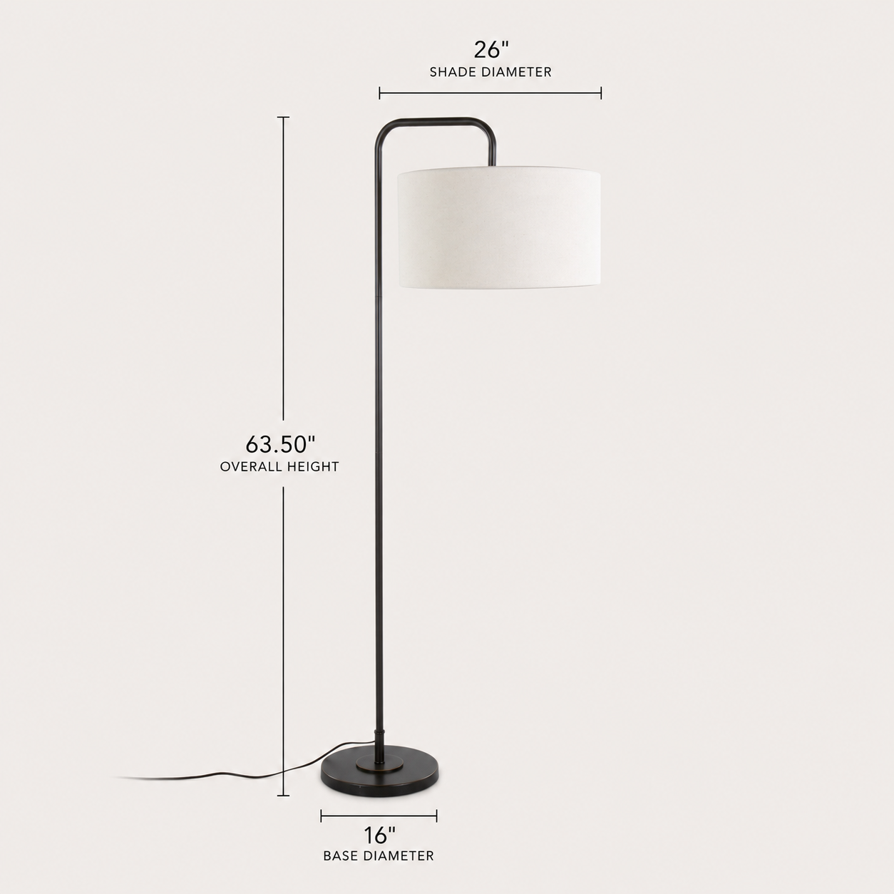 Vesper Arc Floor Lamp