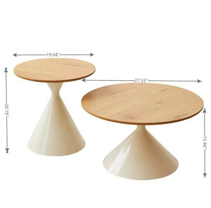 Welsey Retro Coffee Table, Set of 2