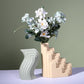Abstract Neutral Ceramic Vases