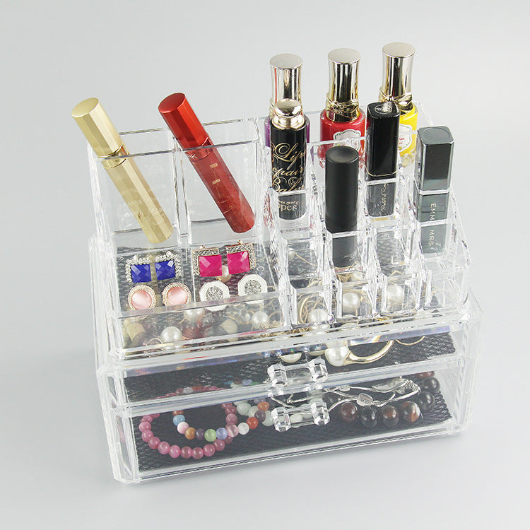 Clear Acrylic Cosmetic Storage and Organizer