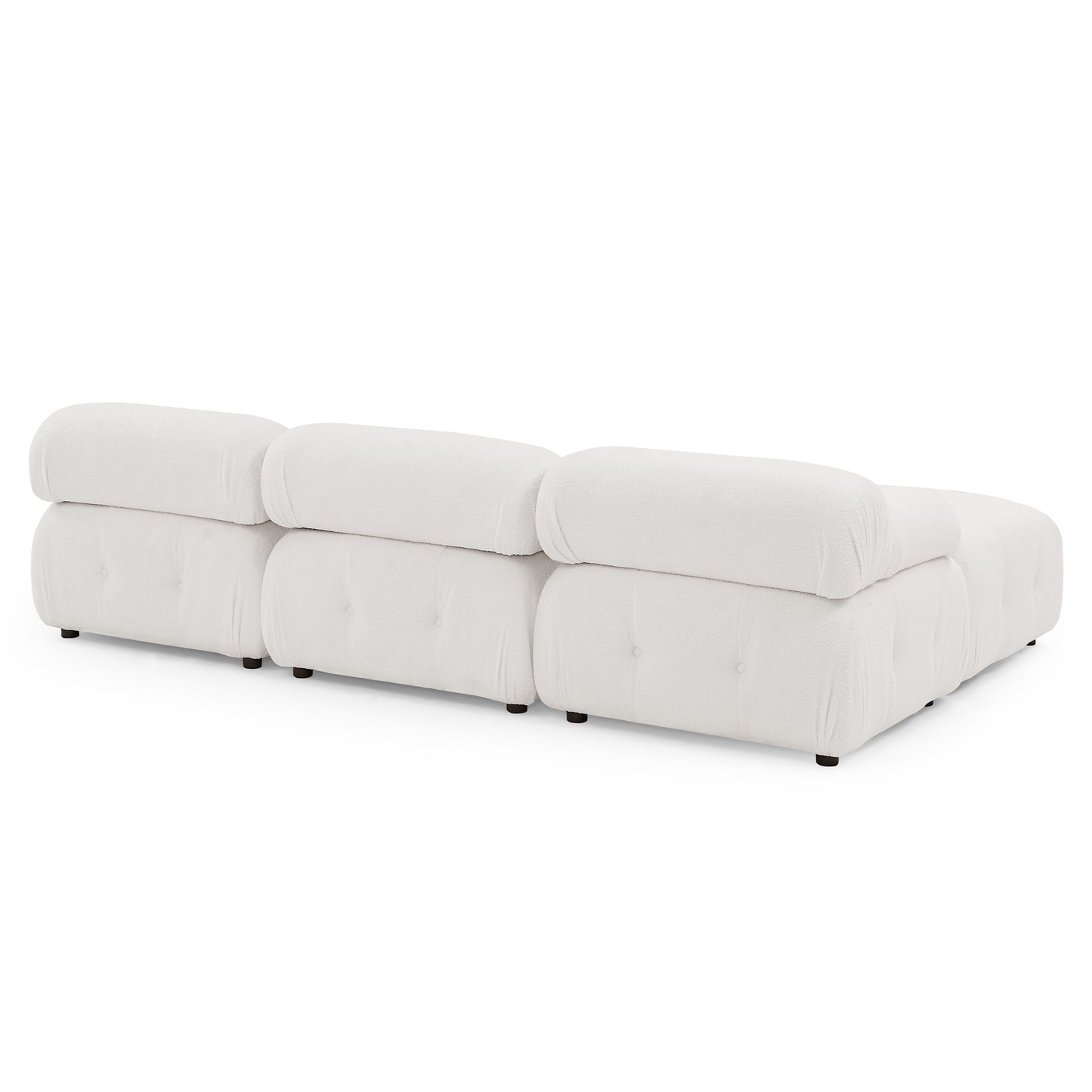 93" Modular Sectional Sofa, Ivory