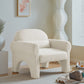 Luna Accent Chair, Antique White