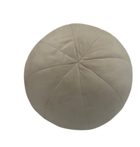 Three-dimensional Geometric Faux Velvet Pillows