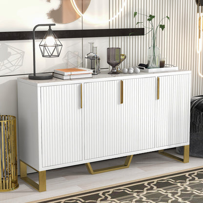 Kyrie Sideboard Storage Cabinet, White