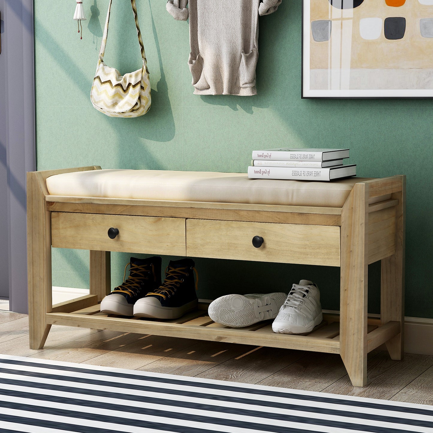 Bolin Entryway Storage Bench