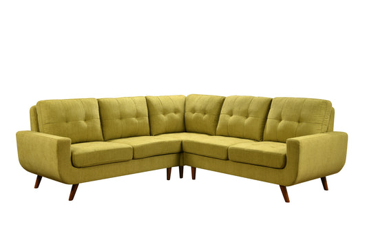 96" Riley Sectional, Mustard