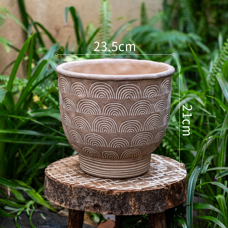 Bohemian Terracotta Plant Pot