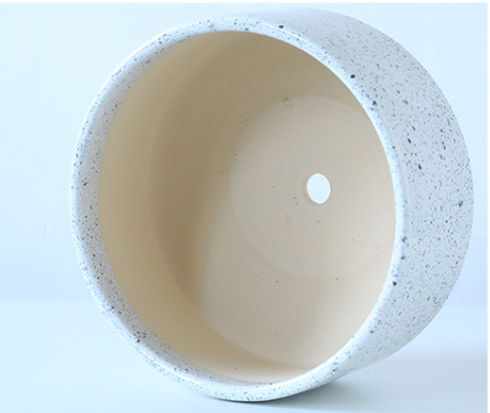 Low Bowl Ceramic Plant Pot